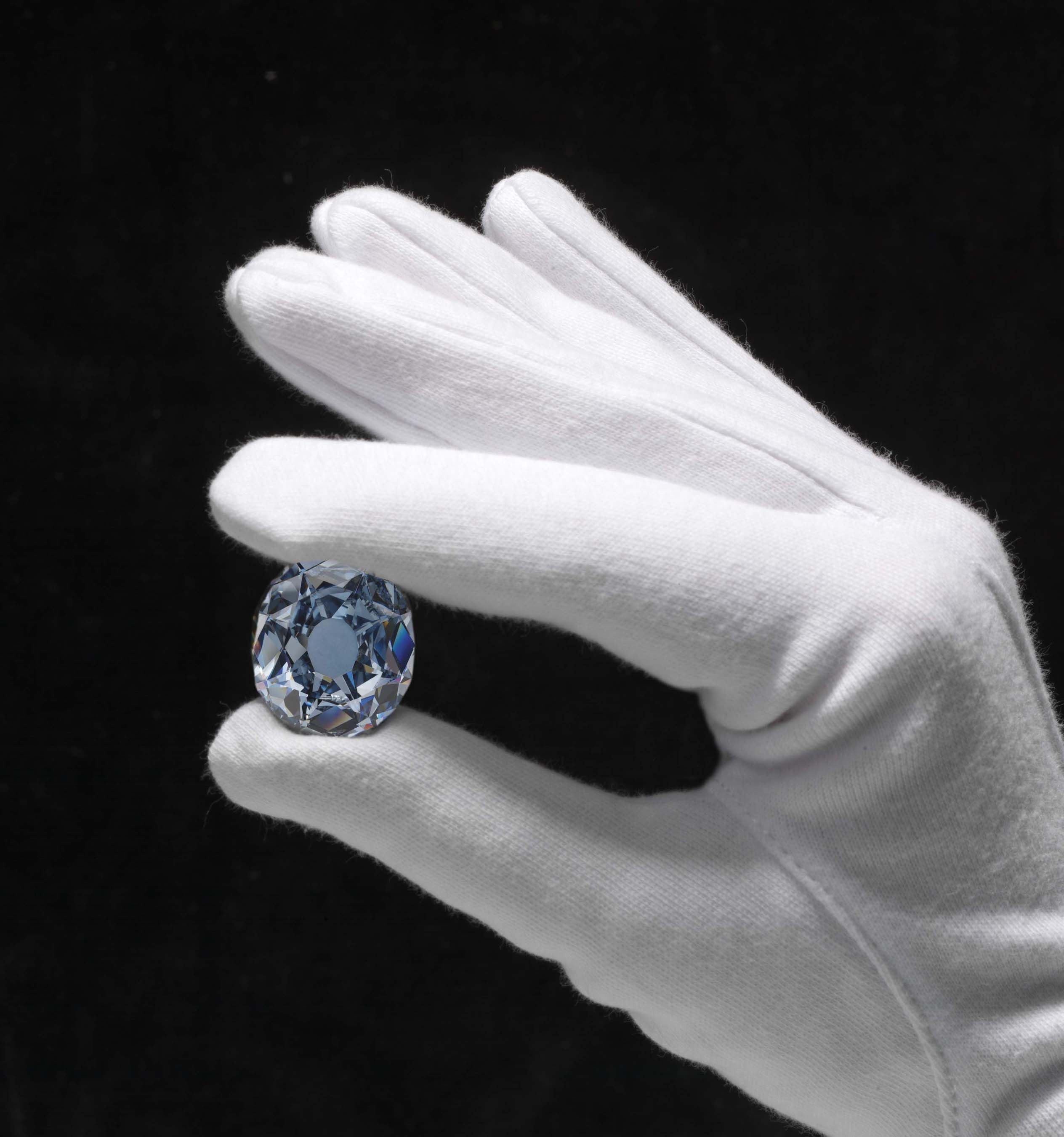 Rare Blue Diamond Sets a New Record at Auction