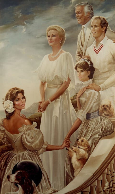 Ralph Wolfe Cowan portraits of Donald Trump, Kate Middleton, Queen Elizabeth, Ronald Reagan