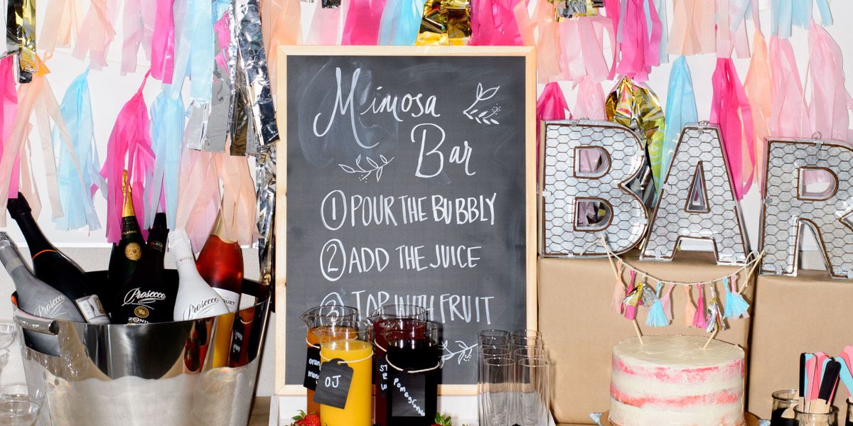 how to make a mimosa bar for brunch