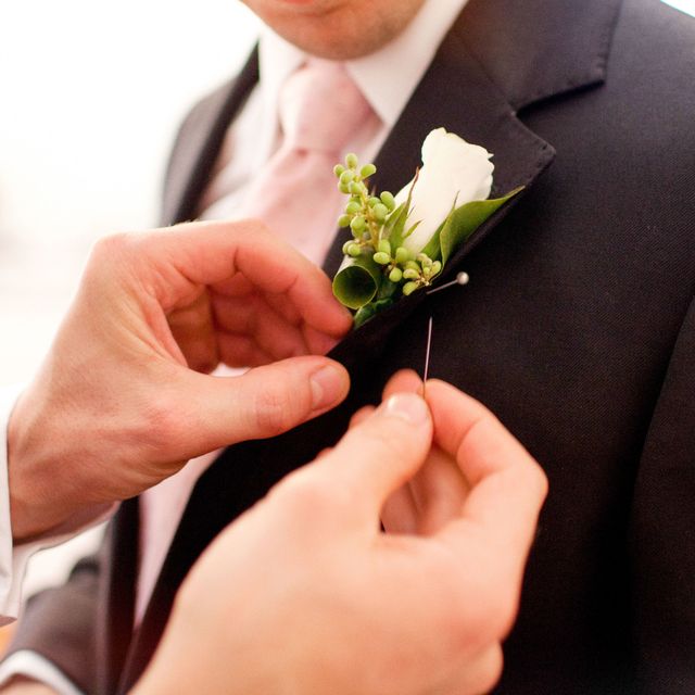 Groomsmen with boutonnière