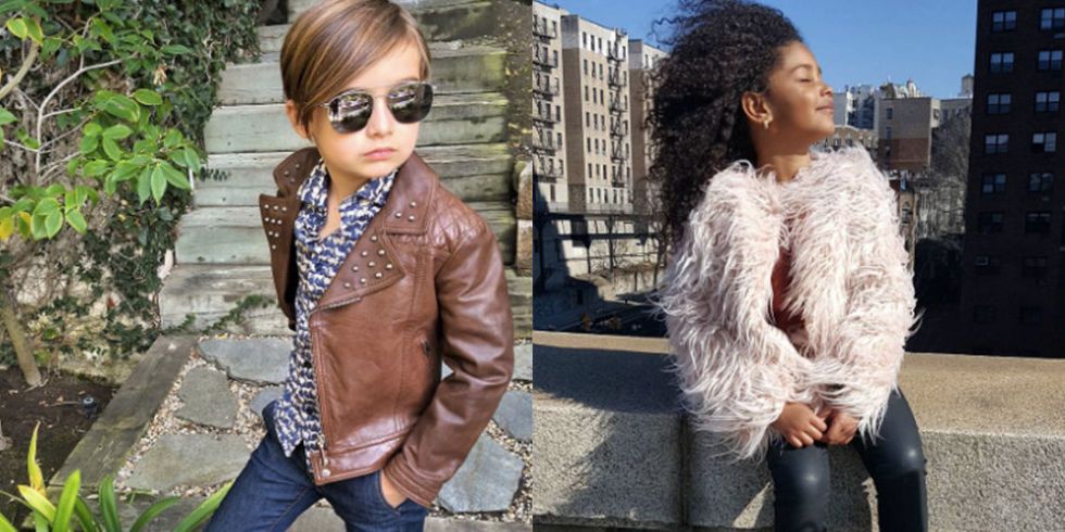 Leather jacket outlet for kid girl