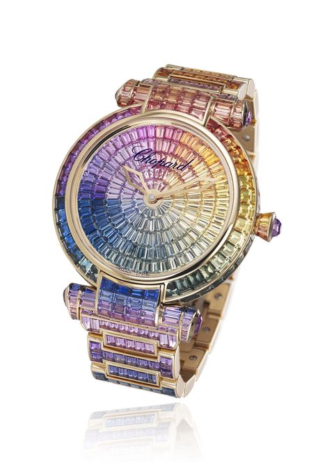 Product, Purple, Lavender, Magenta, Violet, Font, Analog watch, Circle, Watch, Home accessories, 