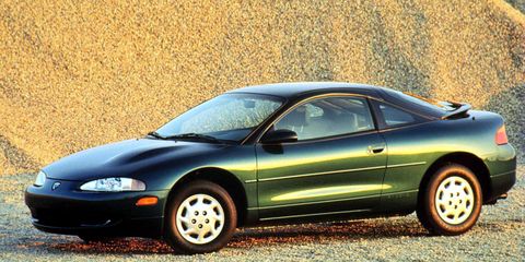 <p>The Eagle Talon wasn't much different than the Mitsubishi Eclipse. Then again, which would you rather say you drive? Something called an Eclipse or something called a Talon?</p>