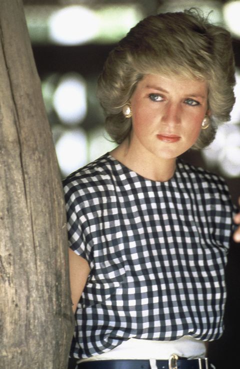 1988: Princess Diana, Princess of Wales, poses in Thailand in 1988.
