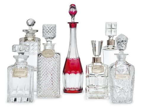 Glass, Liquid, Drinkware, Glass bottle, Barware, Fluid, Bottle, Red, Stemware, Perfume, 
