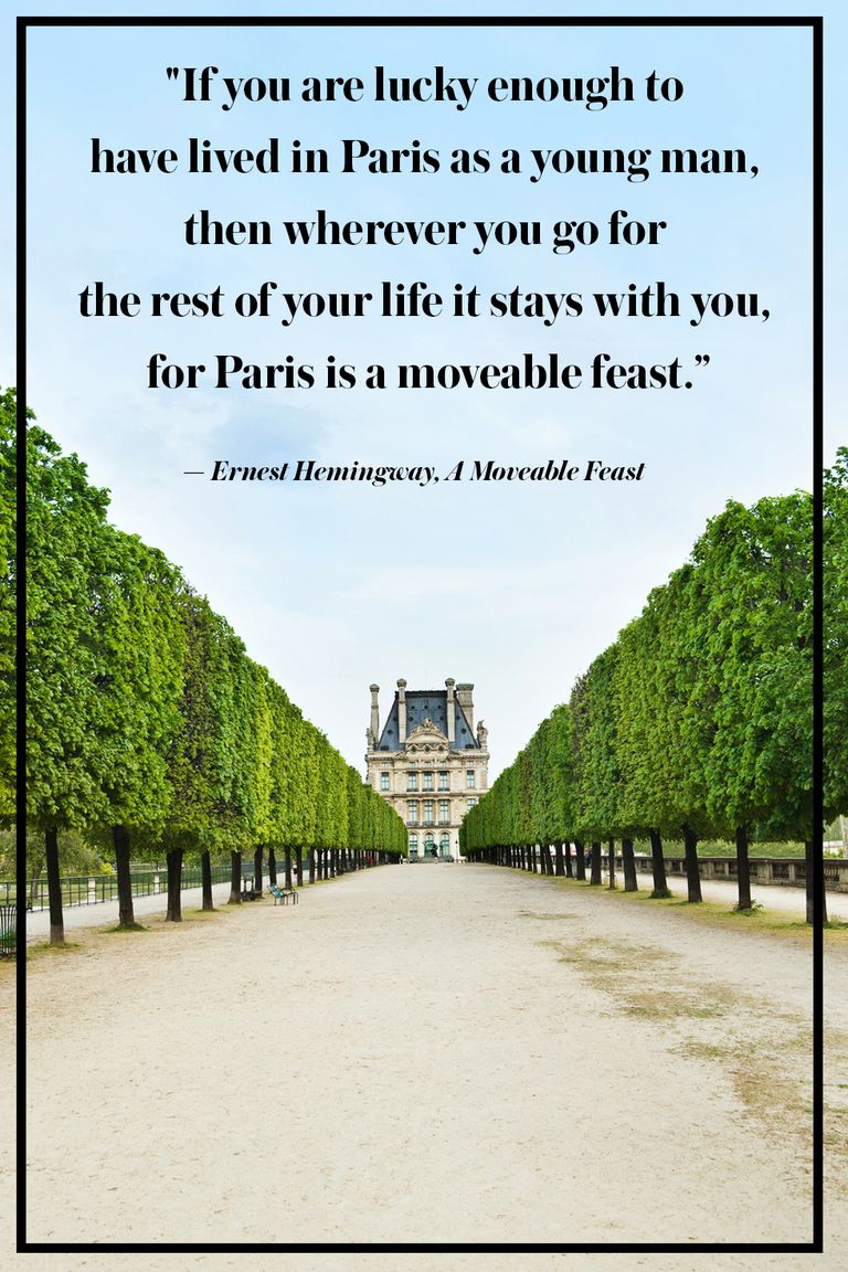 15 Best Paris Quotes - Favorite Quotes About France