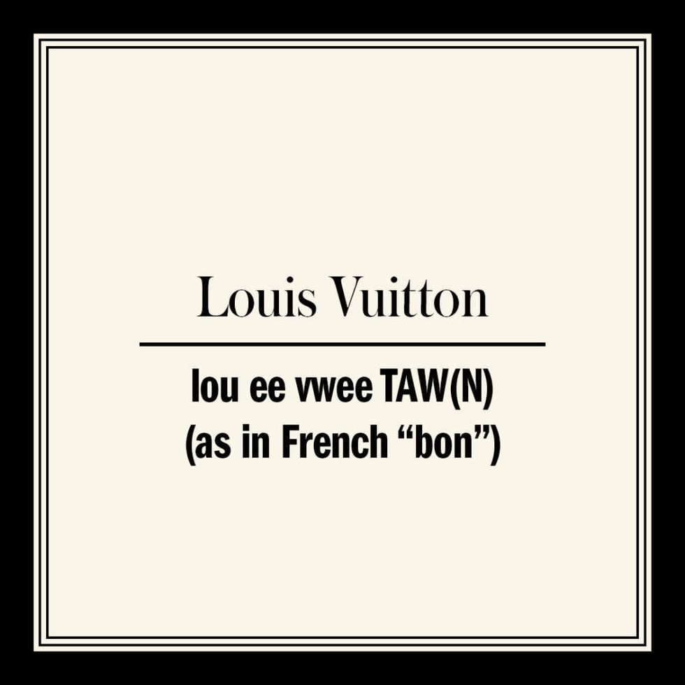 How to pronounce louis