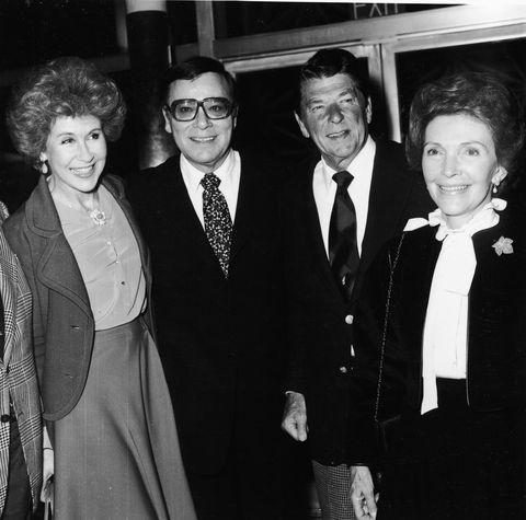 Betsy Bloomingdale With Ronald And Nancy Reagan