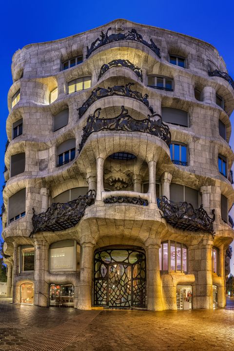 Buildings by Antoni Gaudi 