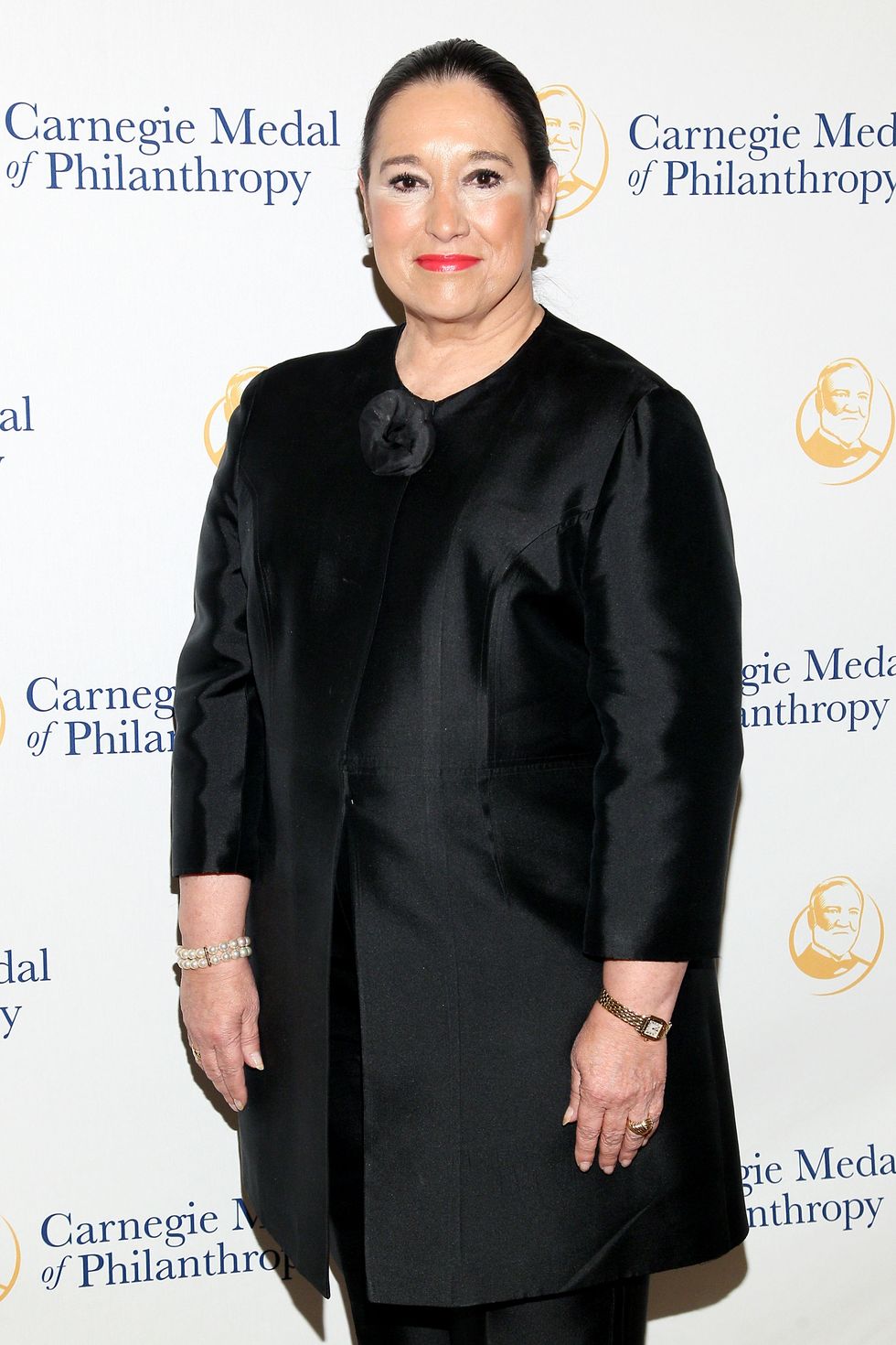 NEW YORK, NY - OCTOBER 15:  Janet Robinson attends the 2015 Carnegie Medal Of Philanthropy Award Ceremony at New York Public Library on October 15, 2015 in New York City.  (Photo by Steve Mack/Getty Images)