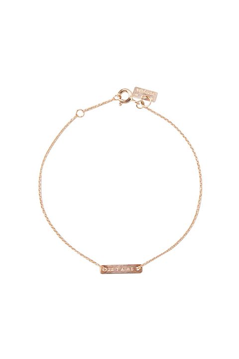 <p>Okay, we're technically $12 over budget here, but 1) this bracelet is engraved with "Je t'aime," and 2) Beyoncé wears VanRycke, and she would want you to have this. </p><p>$512, <a href="http://rstyle.me/n/bvhukabqb8f" target="_blank">mychameleon.com</a>.</p>