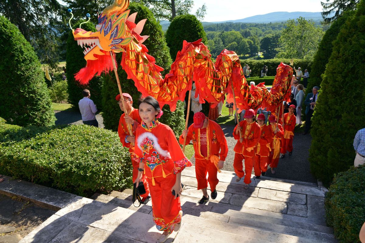 Shrub, Temple, Tradition, Chinese new year, Garden, Hedge, Costume, Holiday, Ritual, Dance, 