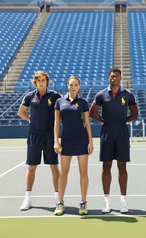 US Open Ball Boy Uniforms - US Open Ball Person Ralph Lauren Uniforms