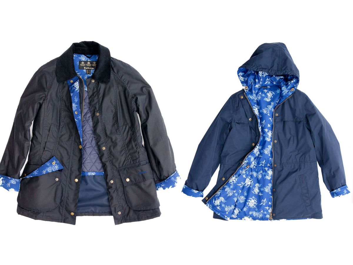 The Perfect Barbour Rain Jacket - Annie Fairfax