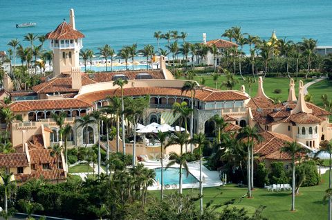 Image result for picture of  picture of donald trump in his florida residence