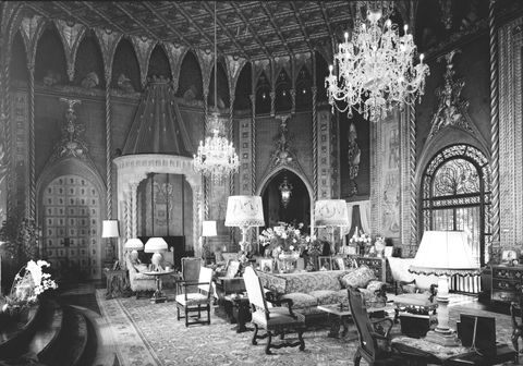 Mar-a-Lago Living Room In 1967