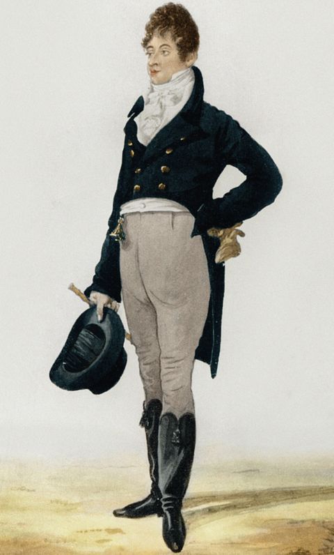 <p><strong><strong>Claim to Fame:</strong></strong> He was the original dandy.</p><p><strong>Signature Style:</strong> He was rumored to have spent over two hours on his toilette each day, and sported top hats, cravats, tailcoats, and breeches. </p><p><strong>Why We Love Him:</strong> He refused to wear the ornate, brocade outfits that gentlemen of his time often sported and is credit with inventing the modern men's suit. </p>