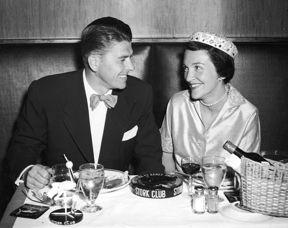 Ronald Reagan And Nancy Reagan