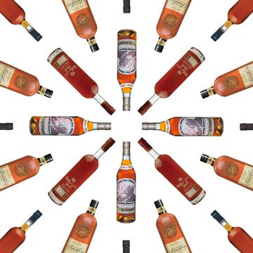 Brown, Orange, Red, Amber, Bottle, Alcohol, Alcoholic beverage, Tan, Maroon, Glass bottle, 