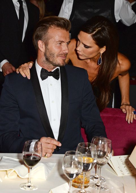 David And Victoria Beckham