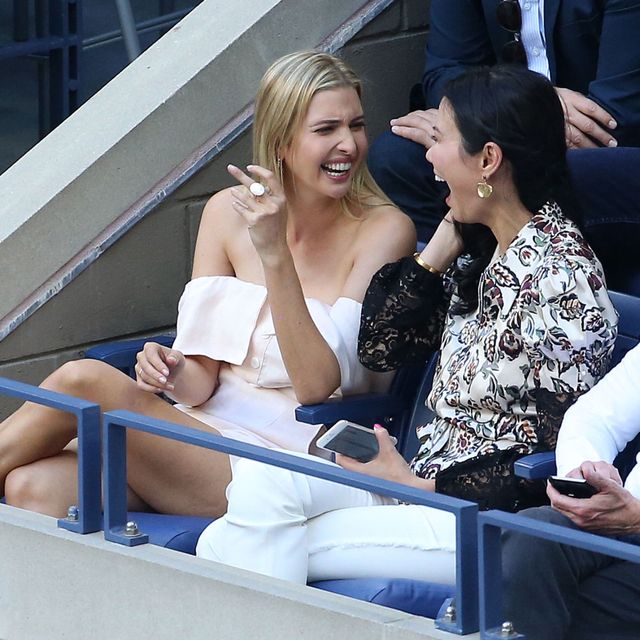 Ivanka Trump And Wendi Deng At The US Open