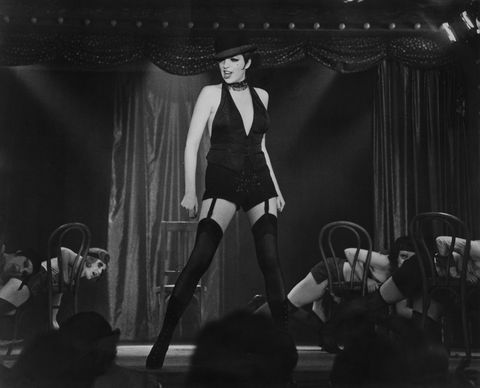 <p>Liza Minnelli takes center stage in this musical film that put her on the map and made her an international star (it swept up eight Oscars in its day). She plays a young American cabaret&nbsp;singer&nbsp;performing&nbsp;at the Kit Kat Klub in pre-Nazi&nbsp;Berlin who&nbsp;gets caught&nbsp;up&nbsp;in a love triangle with&nbsp;a young British academic&nbsp;and a German playboy.&nbsp;</p>