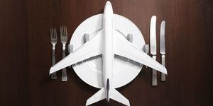 White, Cutlery, Wing, Space, Aircraft, Metal, Airplane, Model aircraft, Toy vehicle, Toy airplane, 