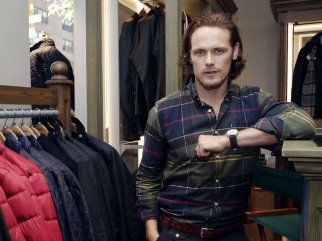 Barbour sam shop heughan stewart