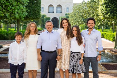 <p>With ii.3 million Instagram followers and twice as many on Twitter, Queen Rania of Hashemite kingdom of jordan has influence far and wide. Her kids aren't far behind. Recent Georgetown grad Hussein and Georgetown sophomore Iman often back-trail her on social activism missions.</p><p> <strong data-redactor-tag="strong" data-verified="redactor">Bragging rights:</strong> <span class="redactor-invisible-space" data-verified="redactor" data-redactor-tag="span" data-redactor-class="redactor-invisible-space"></span> Arguably the globe's most stylish royals.<br></p><p><a href="http://www.townandcountrymag.com/style/fashion-trends/news/g2844/most-stylish-royals/"></a><em data-redactor-tag="em" data-verified="redactor"><strong data-redactor-tag="strong" data-verified="redactor"><a href="http://www.townandcountrymag.com/style/fashion-trends/news/g2844/most-stylish-royals/" target="_blank">10 Royals Who Are Merely As Stylish every bit the Duchess of Cambridge</a></strong></em></p>