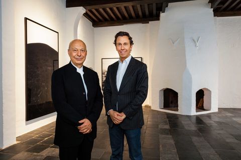 <p>Axel is revered for the minimalist interiors he creates for A-list clients. Son Dick handles the family unit's real estate ventures, while son Boris (<i data-redactor-tag="i">right</i>) oversees the art/antiques/design businesses.&nbsp;<br></p><p><strong data-redactor-tag="strong">We accept them to give thanks for:&nbsp;</strong><span class="redactor-invisible-space" data-verified="redactor" data-redactor-tag="span" data-redactor-class="redactor-invisible-space"></span> The proliferation of "Belgian-style" rooms featuring unfinished wood.</p>