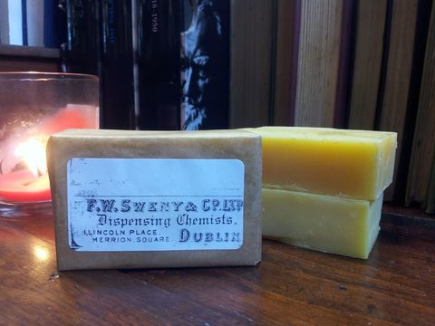 <p>Anyone who has read James Joyce's <em data-redactor-tag="em" data-verified="redactor">Ulysses</em> knows that the titular character makes a point of purchasing a bar of lemon soap from Sweny's, a non-fictional drugstore just around the corner from Merrion Square. Today, Sweny's operates as a sort of curio knick-knack shop and living ode to James Joyce, with piles on piles of Joyce books lining the walls. Sign the guest book and the shop attendant is likely to pull out his guitar and sing you a traditional Gaelic ballad.</p><p><em data-redactor-tag="em" data-verified="redactor">Sweny's Pharmacy, </em><a href="http://sweny.ie/site/" target="_blank"><em data-redactor-tag="em" data-verified="redactor">sweny.ie</em></a></p>
