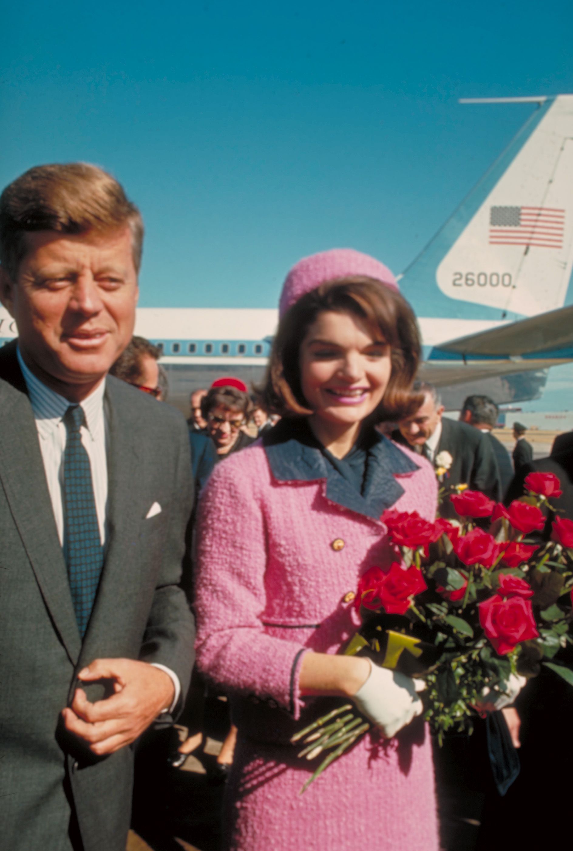 pink dress jackie kennedy