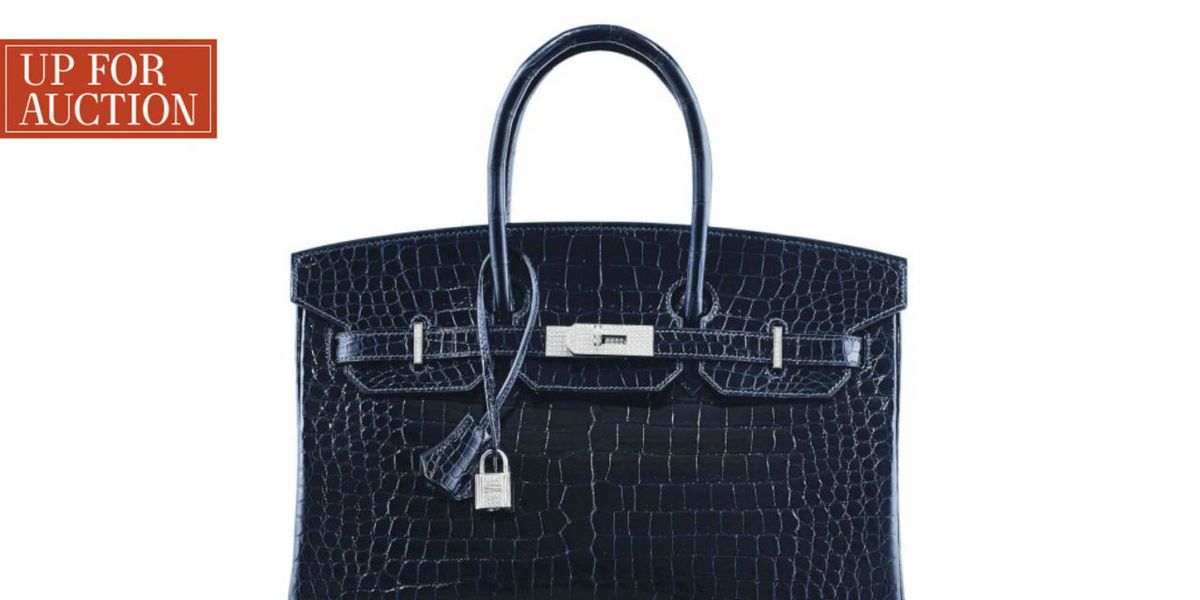 As a croc and diamond Birkin sells for £162,500, how Hermès