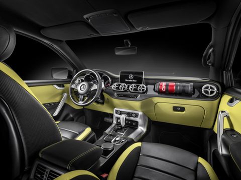 Motor vehicle, Mode of transport, Automotive design, Steering part, Yellow, Steering wheel, Car, Center console, Car seat, Speedometer, 
