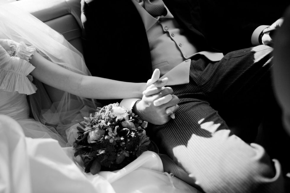 Photograph, White, Black, Black-and-white, Monochrome photography, Monochrome, Photography, Hand, Wedding, Interaction, 
