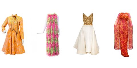 Pattern, Textile, Magenta, Pink, Dress, Fashion, One-piece garment, Lavender, Beige, Fashion design, 
