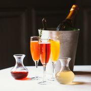 festive champagne cocktail recipes