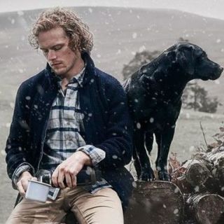 Sam heughan discount barbour ad