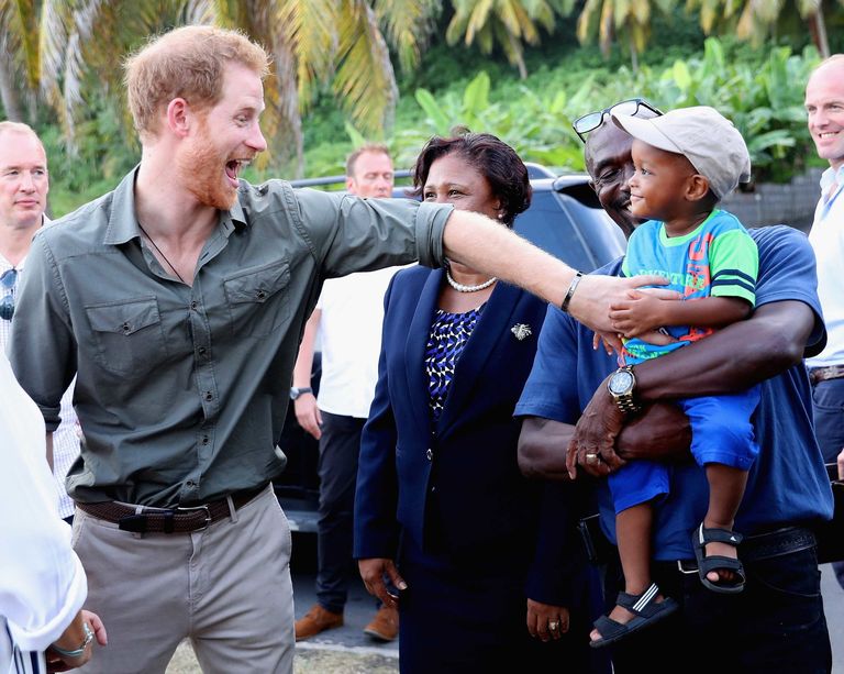 26 Photos of Prince Harry With Kids - Prince Harry's Best Moments