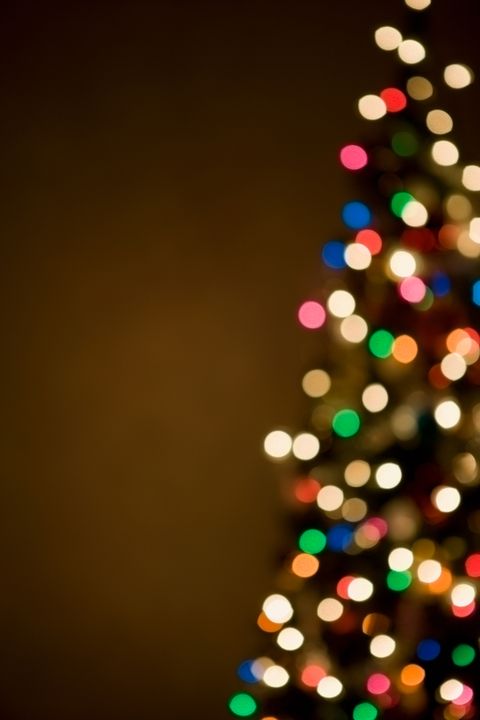Christmas decoration, Christmas tree, Light, Carmine, Tints and shades, Colorfulness, Pattern, Evergreen, Christmas lights, Christmas, 
