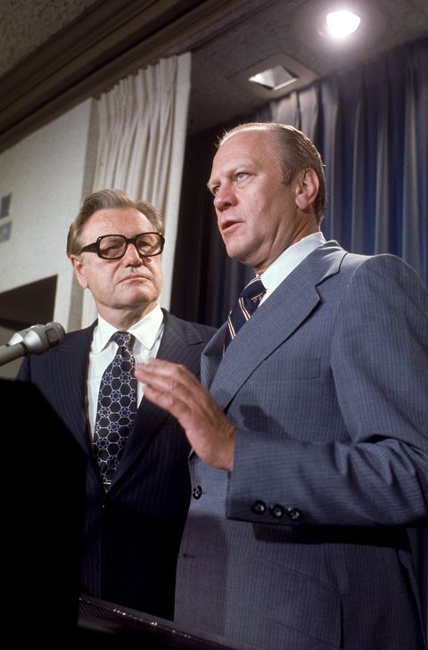 Nelson Rockefeller And Gerald Ford