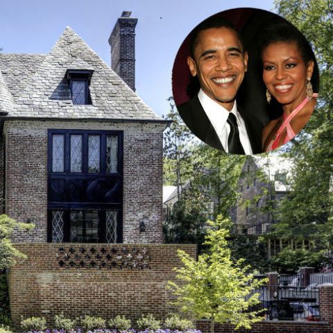 Barack And Michelle Obama Kalorama Washington D.C. House