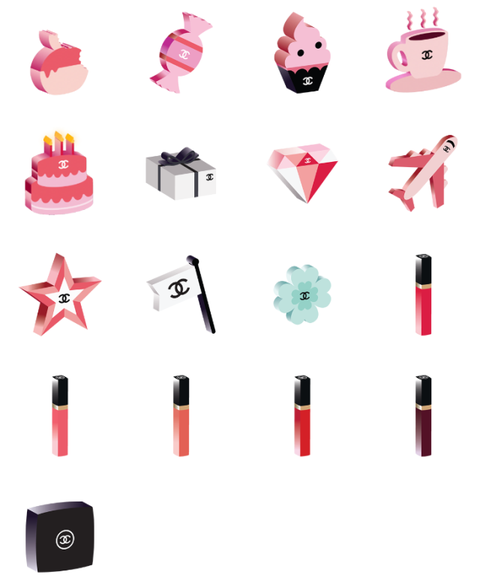 Chanel Emojis Just Released Chanel Iphone Message Stickers
