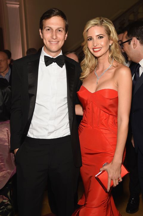 Jared Kushner and Ivanka Trump at a White House Correspondents' Dinner afterparty in 2015