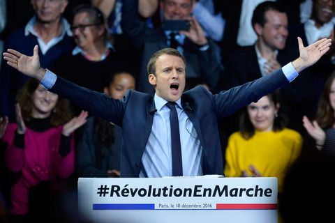 Emmanuel Macron, French Presidential Candidate