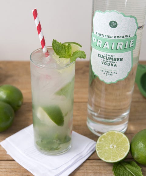 mojito au concombre
