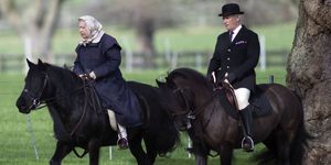 queen elizabeth riding horse