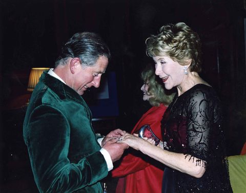 Betsy Bloomingdale  and Prince Charles