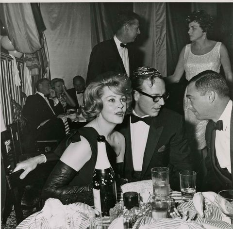 Arlene Dahl at the Twist Party, 1961.