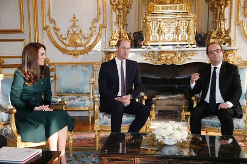 Prince William and the Duchess of Cambridge visit Paris for an official state visit